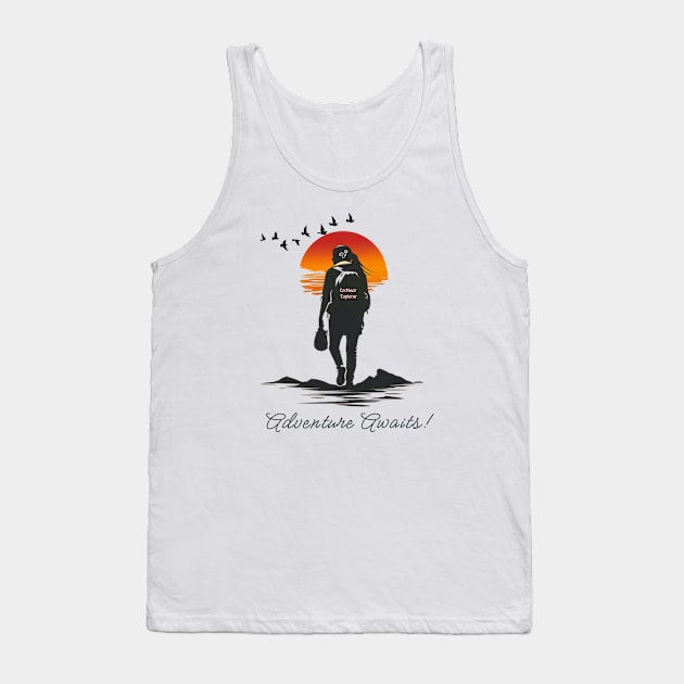 Cochlear Explorer | Adventure Awaits | Cochlear Implant Tank Top by RusticWildflowers